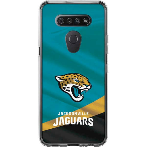NFL Jacksonville Jaguars LG K51/Q51 Clear Case