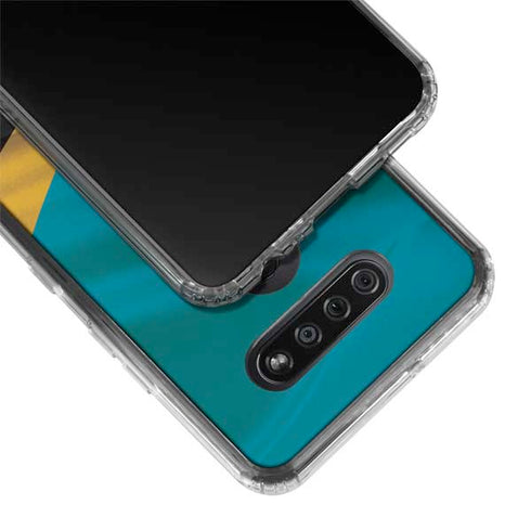 NFL Jacksonville Jaguars LG K51/Q51 Clear Case