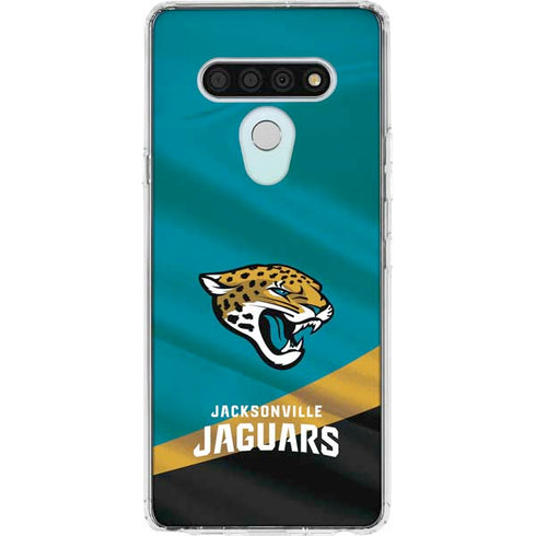 NFL Jacksonville Jaguars LG Stylo 6 Clear Case
