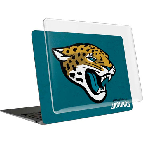 NFL Jacksonville Jaguars Teal Distressed MacBook Air 13in (2020) Case plus Skin