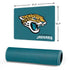 NFL Jacksonville Jaguars Teal Distressed Gaming Mouse Pad