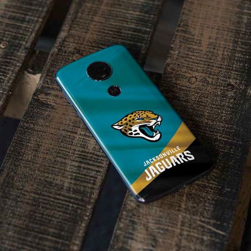 NFL Jacksonville Jaguars Moto E5 Plus Skin