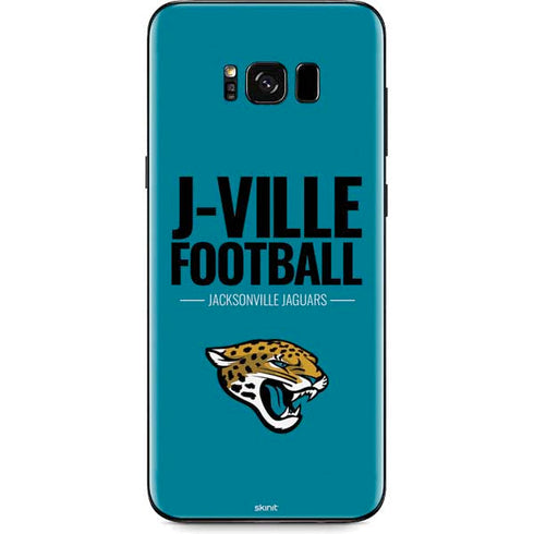NFL Jacksonville Jaguars Team Motto Galaxy S8 Skin