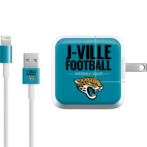 NFL Jacksonville Jaguars Team Motto iPad Charger (10W USB) Skin