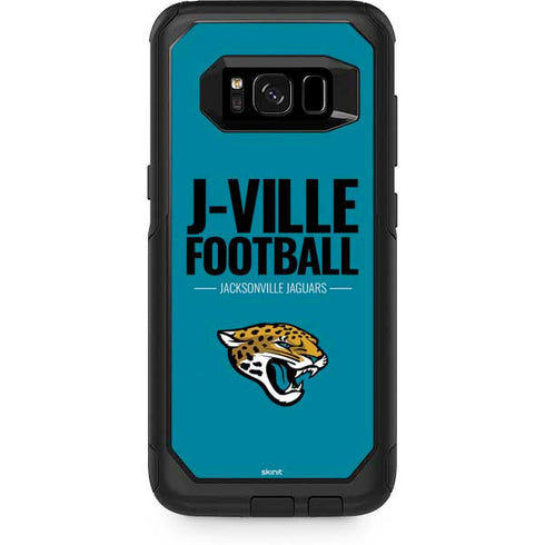 NFL Jacksonville Jaguars Team Motto Otterbox Commuter Galaxy Skin