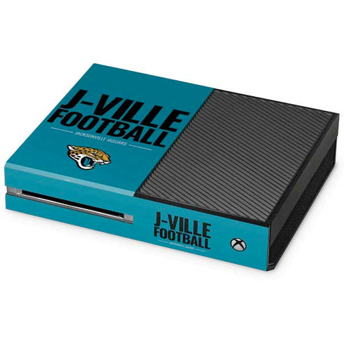 NFL Jacksonville Jaguars Team Motto Xbox One Console Skin