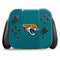 NFL Jacksonville Jaguars Teal Distressed Nintendo Switch (2017-2021) Joy-Con Controller Skin