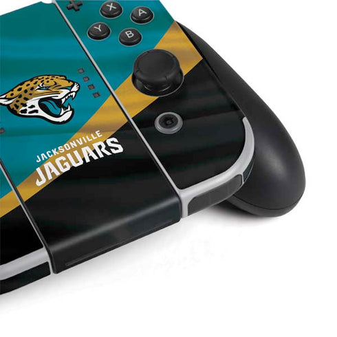 NFL Jacksonville Jaguars Nintendo Switch OLED (2021) Skin