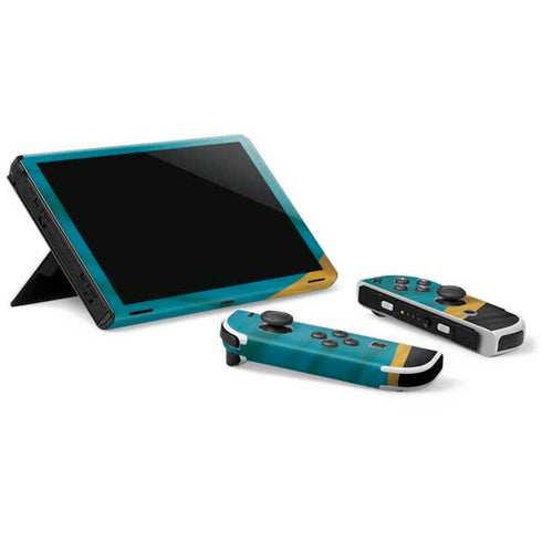 NFL Jacksonville Jaguars Nintendo Switch OLED (2021) Skin
