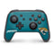 NFL Jacksonville Jaguars Teal Distressed Nintendo Switch Pro Controller Skin