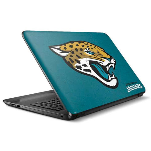 NFL Jacksonville Jaguars Teal Distressed HP Notebook Skin
