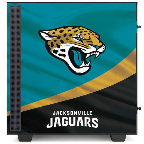 NFL Jacksonville Jaguars NZXT H510 Compact ATX Mid-Tower Case Skin