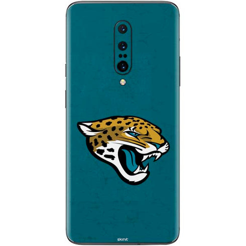 NFL Jacksonville Jaguars Teal Distressed OnePlus 7 Pro Skin