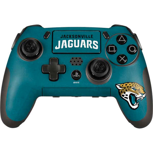 NFL Jacksonville Jaguars Teal Distressed PlayStation Scuf Vantage 2 Controller Skin