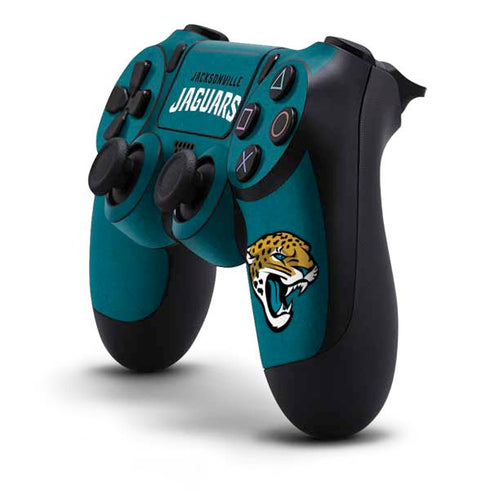 NFL Jacksonville Jaguars Teal Distressed PS4 Pro/Slim Controller Skin
