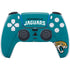 NFL Jacksonville Jaguars Teal Distressed PS5 Controller Skin