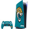 NFL Jacksonville Jaguars Teal Distressed PS5 Digital Edition Bundle Skin
