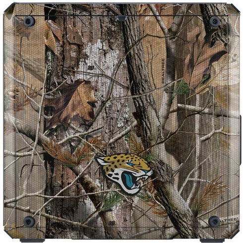NFL Jacksonville Jaguars Realtree AP Camo Cooler Master MasterBox Q300L Mini Tower Skin