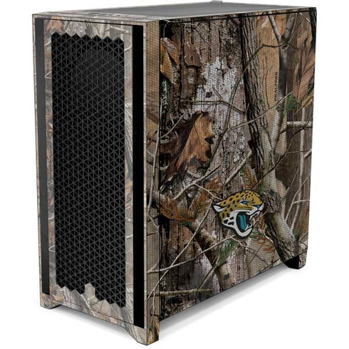 NFL Jacksonville Jaguars Realtree AP Camo Corsair 4000D Tempered Glass Mid-Tower ATX Case Skin