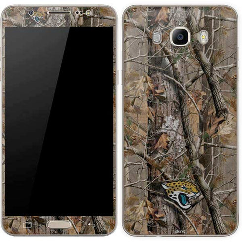 NFL Jacksonville Jaguars Realtree AP Camo Galaxy J7 Skin