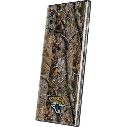NFL Jacksonville Jaguars Realtree AP Camo Galaxy Note 10 Skin