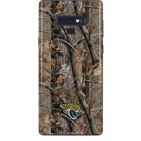 NFL Jacksonville Jaguars Realtree AP Camo Galaxy Note 9 Skin
