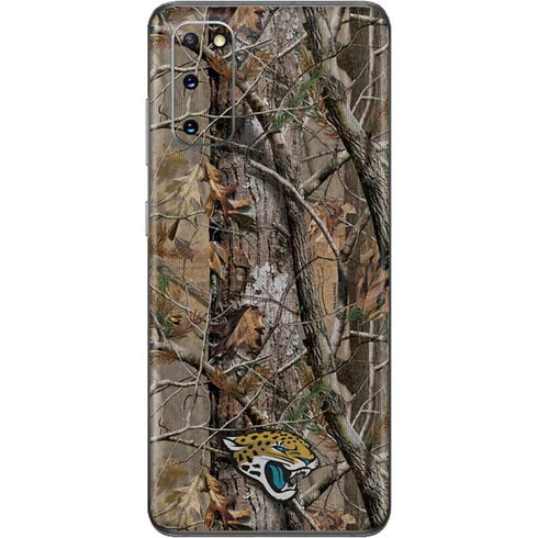 NFL Jacksonville Jaguars Realtree AP Camo Galaxy S20 Skin