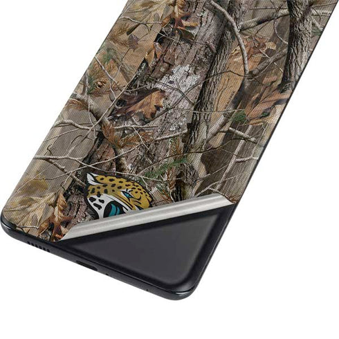 NFL Jacksonville Jaguars Realtree AP Camo Galaxy S21 5G Skin