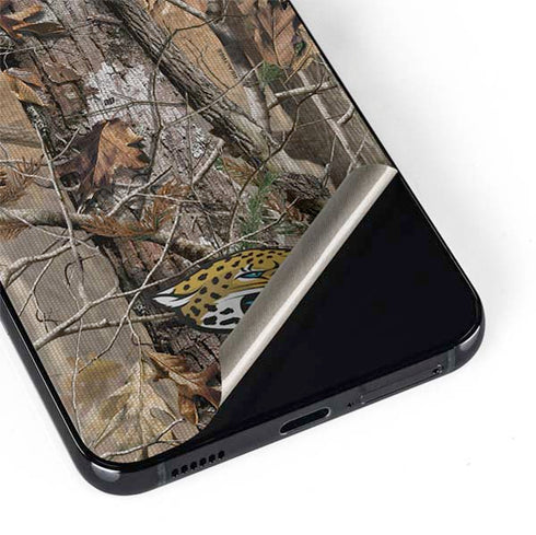 NFL Jacksonville Jaguars Realtree AP Camo Galaxy S22 Plus Skin