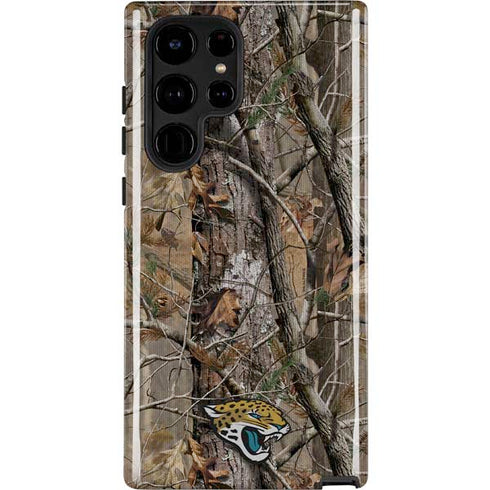 NFL Jacksonville Jaguars Realtree AP Camo Galaxy S22 Ultra Pro Case