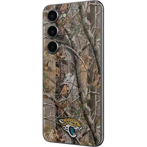 NFL Jacksonville Jaguars Realtree AP Camo Galaxy S23 Skin