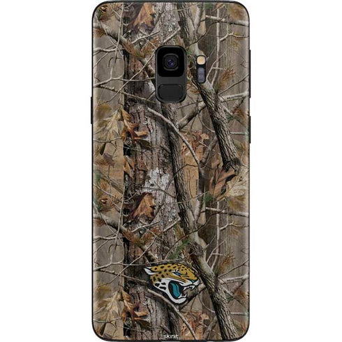 NFL Jacksonville Jaguars Realtree AP Camo Galaxy S9 Skin
