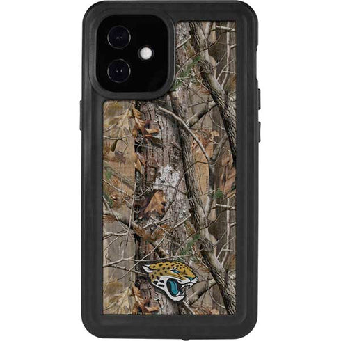 NFL Jacksonville Jaguars Realtree AP Camo iPhone 12 Mini Waterproof Case