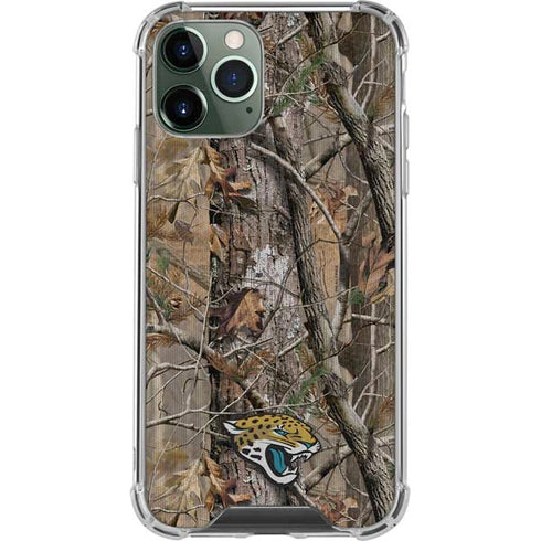 NFL Jacksonville Jaguars Realtree AP Camo iPhone 12 Pro Clear Case