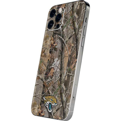 NFL Jacksonville Jaguars Realtree AP Camo iPhone 12 Pro Max Skin