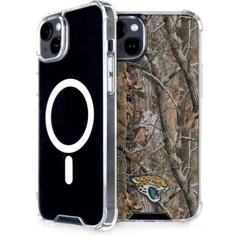 NFL Jacksonville Jaguars Realtree AP Camo iPhone 15 Plus MagSafe Case