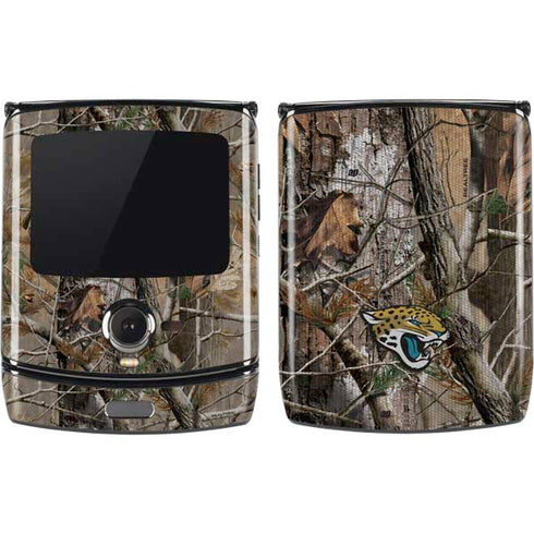 NFL Jacksonville Jaguars Realtree AP Camo Motorola RAZR Skin
