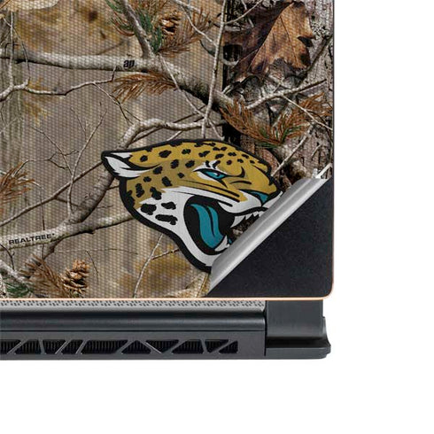 NFL Jacksonville Jaguars Realtree AP Camo MSI GS65 Stealth Laptop Skin