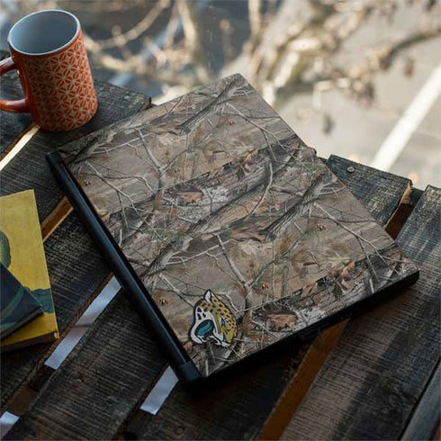 NFL Jacksonville Jaguars Realtree AP Camo MSI GS65 Stealth Laptop Skin