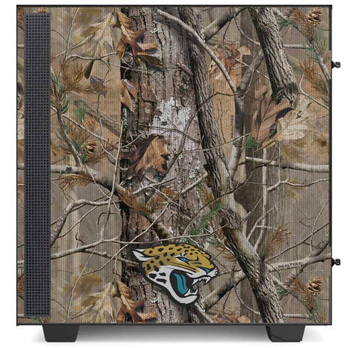 NFL Jacksonville Jaguars Realtree AP Camo NZXT H510 Compact ATX Mid-Tower Case Skin