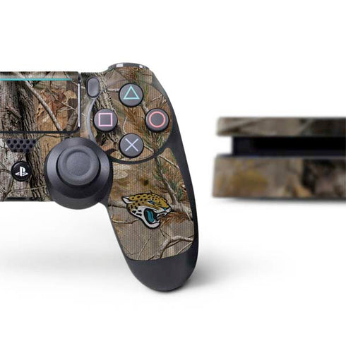 NFL Jacksonville Jaguars Realtree AP Camo PS4 Slim Bundle Skin