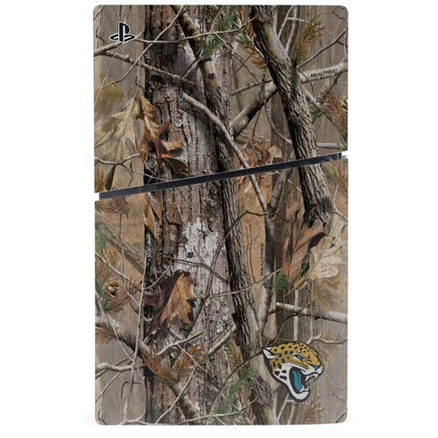 NFL Jacksonville Jaguars Realtree AP Camo PS5 Slim Digital Edition Bundle Skin