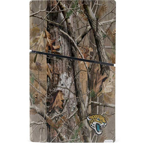 NFL Jacksonville Jaguars Realtree AP Camo PS5 Slim Digital Edition Console Skin