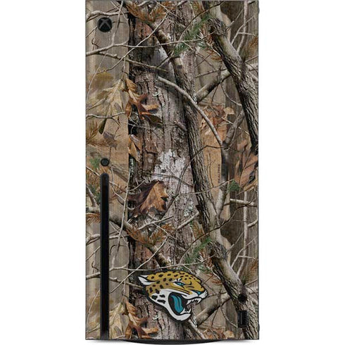 NFL Jacksonville Jaguars Realtree AP Camo Xbox Series X Console Skin