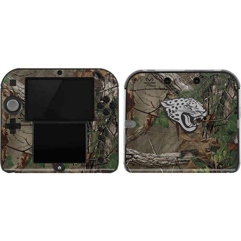 NFL Jacksonville Jaguars Realtree Xtra Green Camo Nintendo 2DS Skin