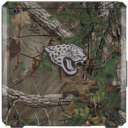 NFL Jacksonville Jaguars Realtree Xtra Green Camo Cooler Master MasterBox Q300L Mini Tower Skin