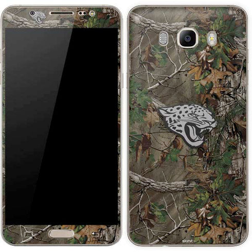 NFL Jacksonville Jaguars Realtree Xtra Green Camo Galaxy J7 Skin