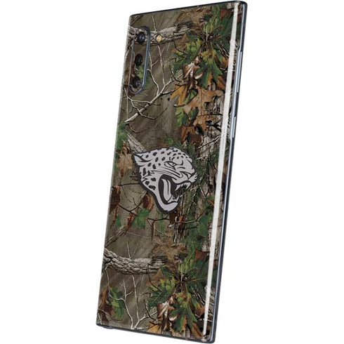 NFL Jacksonville Jaguars Realtree Xtra Green Camo Galaxy Note 10 Skin
