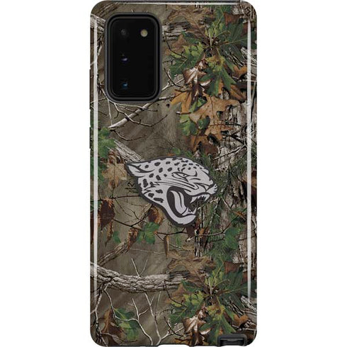 NFL Jacksonville Jaguars Realtree Xtra Green Camo Galaxy Note20 5G Pro Case