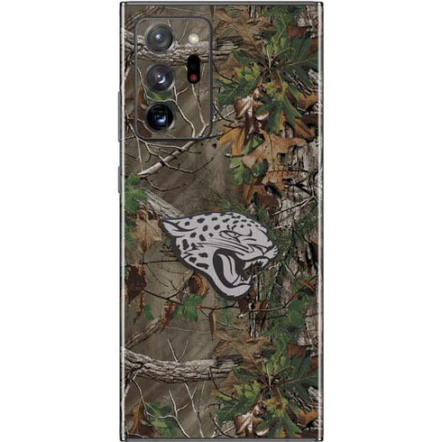 NFL Jacksonville Jaguars Realtree Xtra Green Camo Galaxy Note20 Ultra 5G Skin